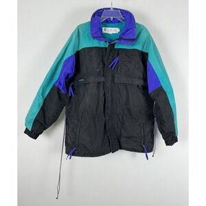 Vintage Columbia Sportswear Company Jacket Colorblock Windbreaker